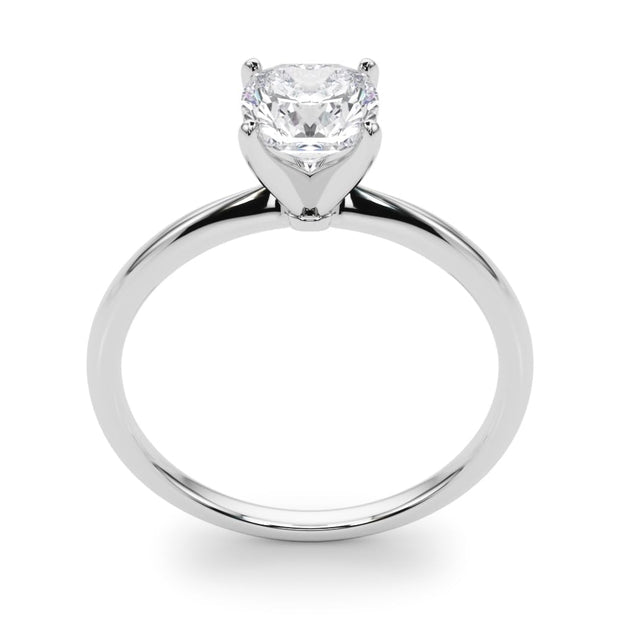 Rylos 14K White/Rose/Yellow Gold Solitaire Set Solitaire Set Engagement Ring | Cushion Cut | Certified Lab Grown Diamond Ring | VS-SI Quality | Available in Size 5-10