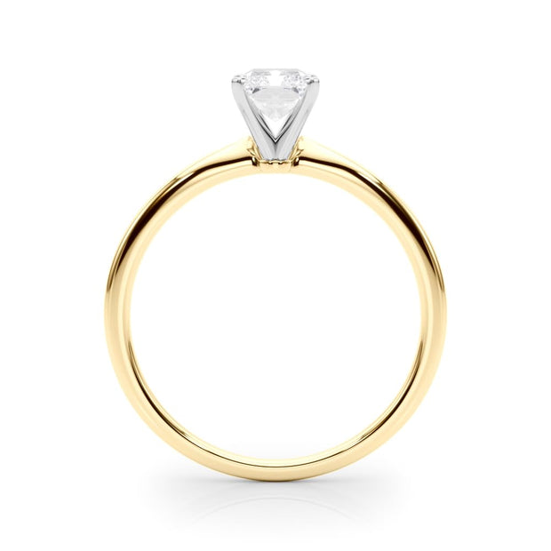 Rylos 14K White/Rose/Yellow Gold Solitaire Set Solitaire Set Engagement Ring | Radiant Cut | Certified Lab Grown Diamond Ring | VS-SI Quality | Available in Size 5-10