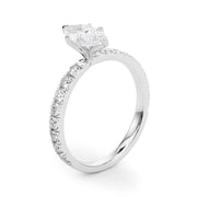 Rylos 14K White/Rose/Yellow Gold Engagement Rings | Marquise Cut | Certified Lab Grown Diamond Ring | VS-SI Quality | Available in Size 5-10