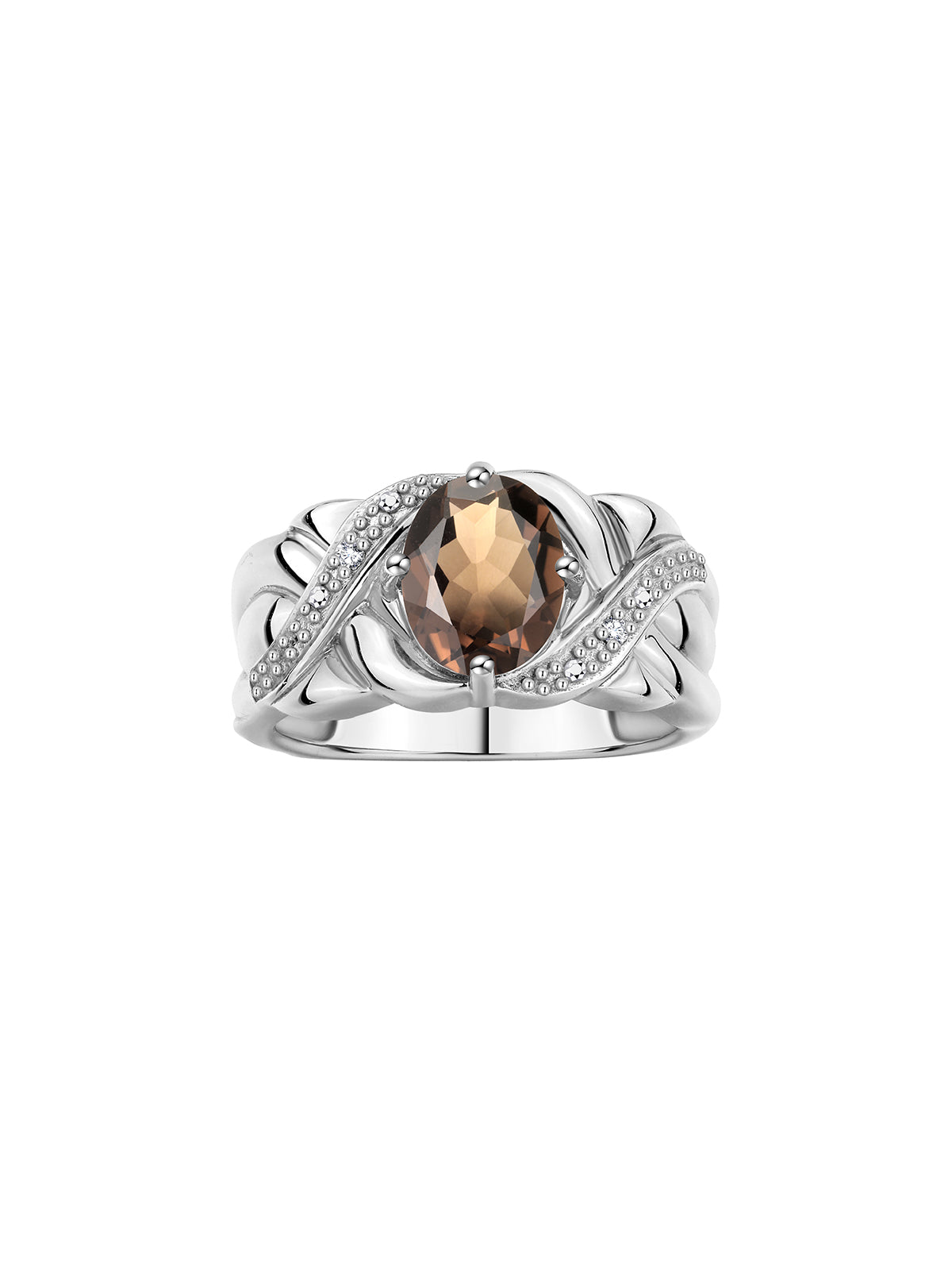 RYLOS Classic Ring with 9X7MM Oval Gemstone & Diamonds Radiant Birthstone Color Stone Jewelry for Women in Sterling Silver Available in Sizes 5-13