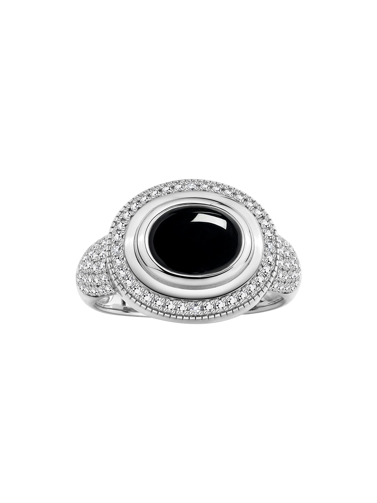 RYLOS 14K White Gold Classic Ring with 9X7MM Oval Gemstone & Sparkling Diamonds Elegant Gem Jewelry for Women Available in Sizes 5-13