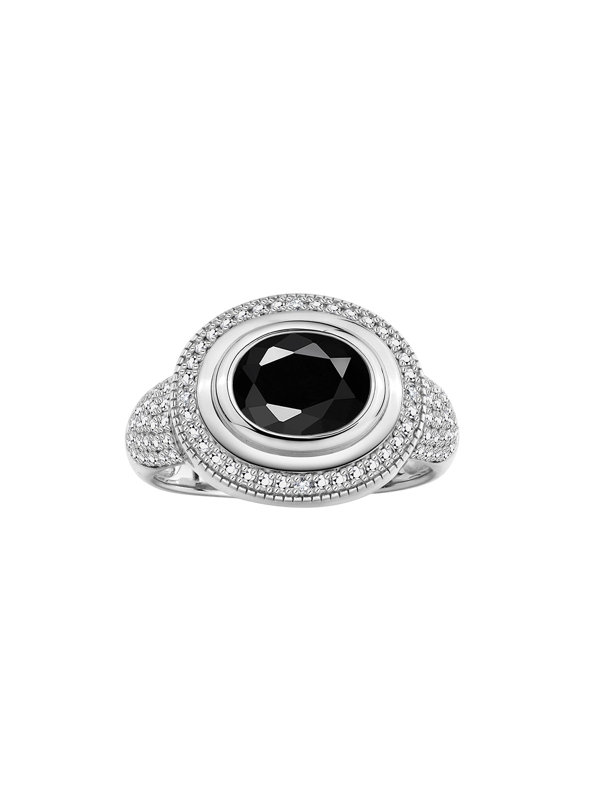 RYLOS Classic Ring with 9X7MM Oval Gemstone & Diamonds Radiant Color Stone Jewelry for Women in Sterling Silver Available in Sizes 5-13