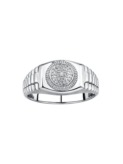 RYLOS Ring 14K Yellow Gold or 14K White Gold Diamond Ring. Explore gold rings, designer-inspired luxury in sizes 6-13.