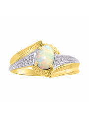 Rylos 14K Yellow Gold Swirl Z Ring with 7X5MM Oval Gemstone & Diamond Accent  Exquisite Color Stone Birthstone Jewelry for Women  Available in Sizes 5-10